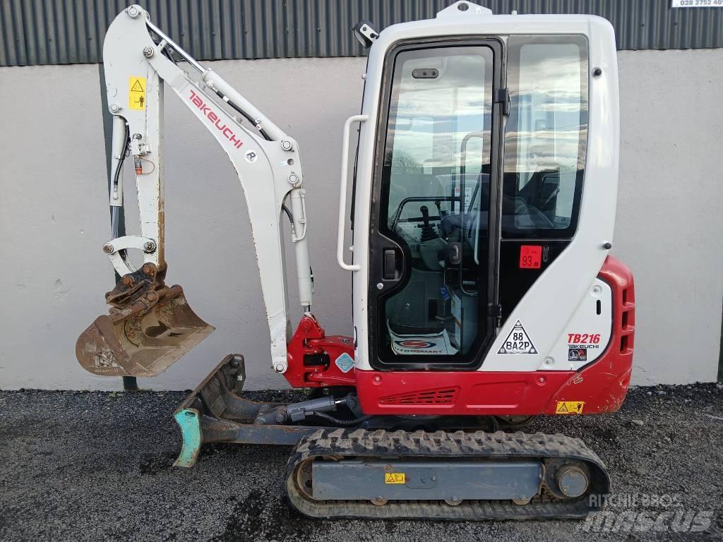 Takeuchi TB 216 小型挖掘机