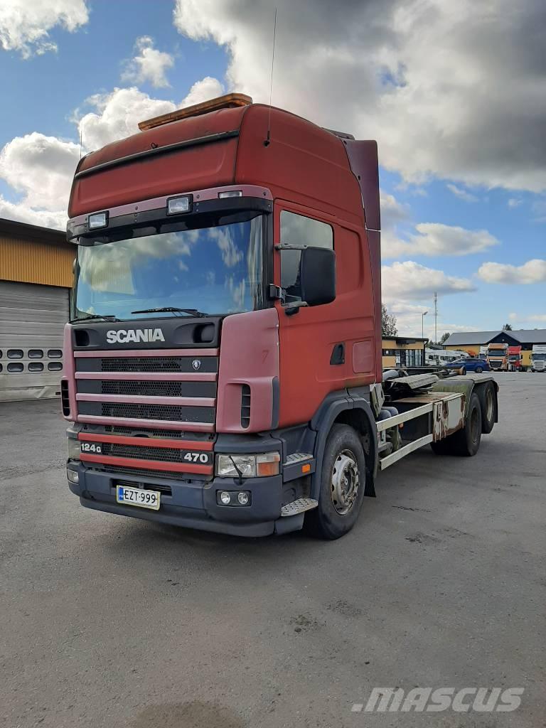 Scania R 124 工程吊钩车