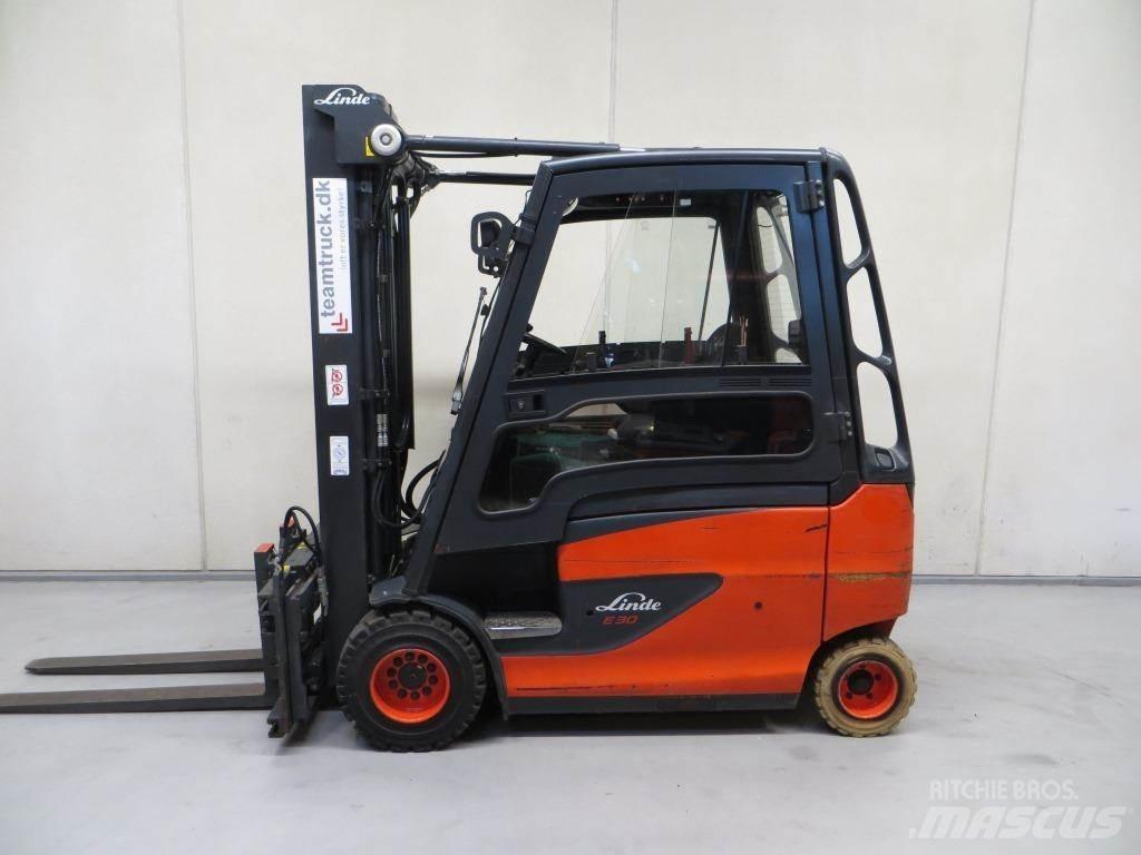 Linde E30 电动叉车