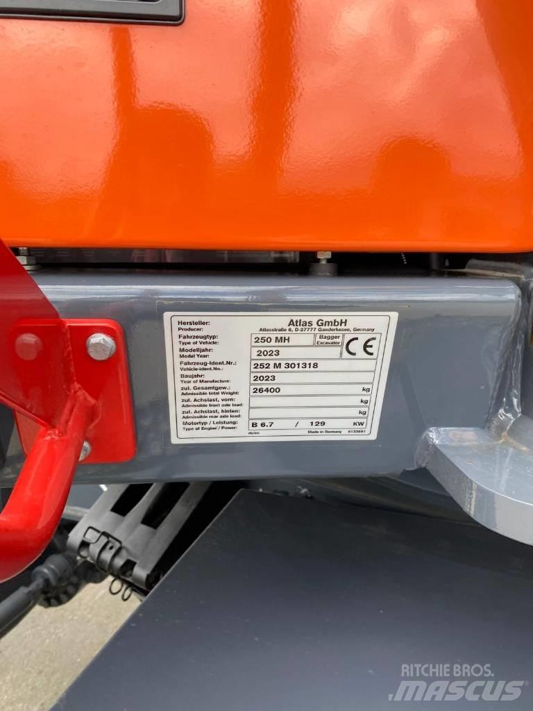 Atlas 250MH 工业挖掘机