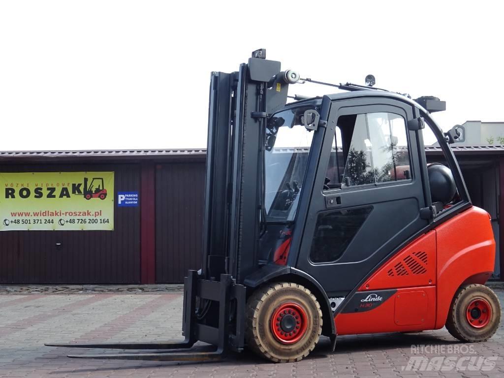 Linde H30T-02 天然气叉车