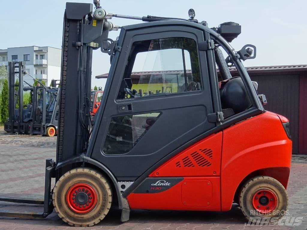Linde H30T-02 天然气叉车