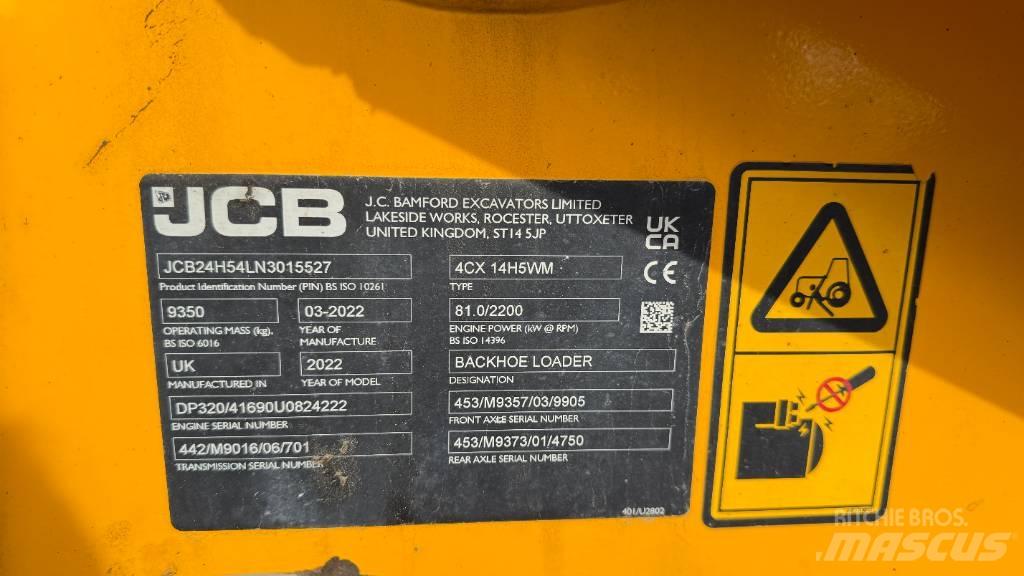 JCB 4 CX Pro 反铲装载机