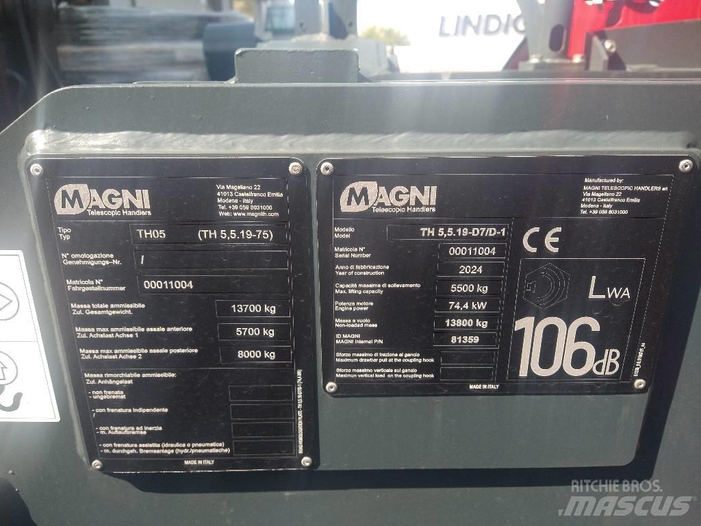 Magni TH 5.5 19 P 伸缩臂叉装车|叉装车