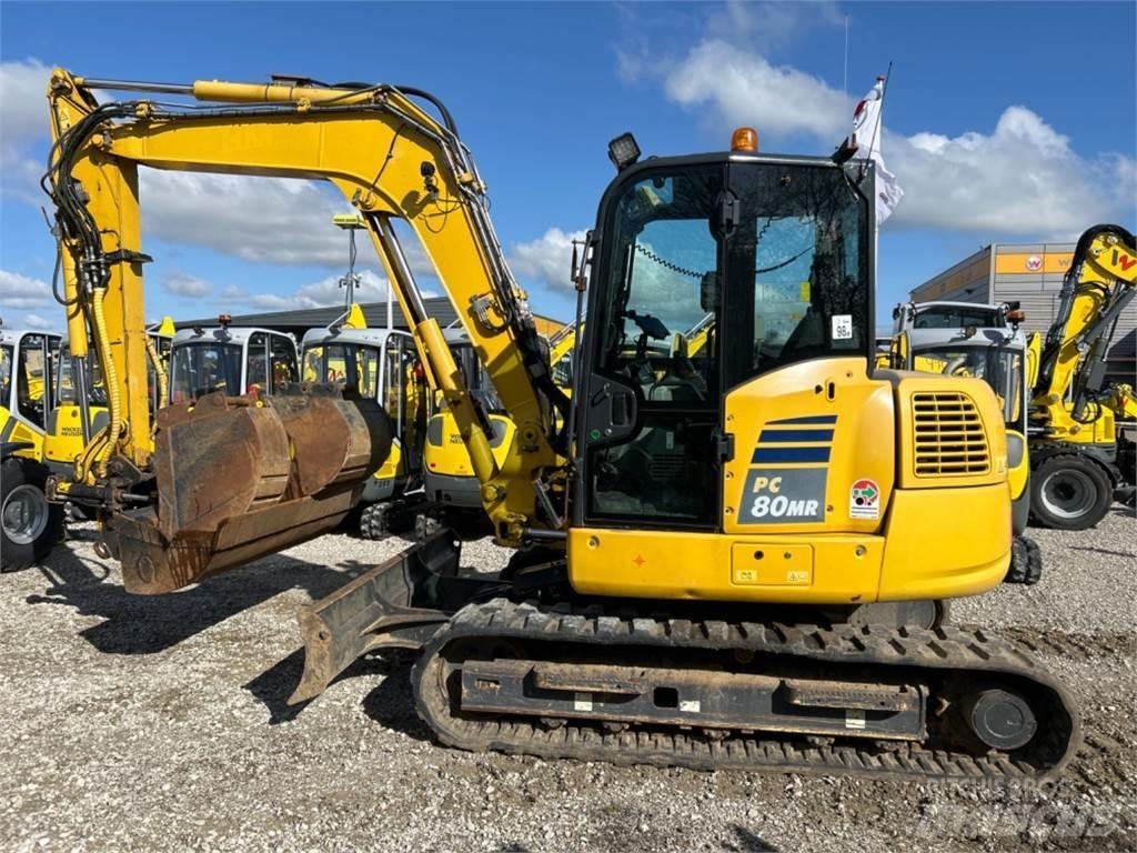 Komatsu PC80 MR 中型挖掘机