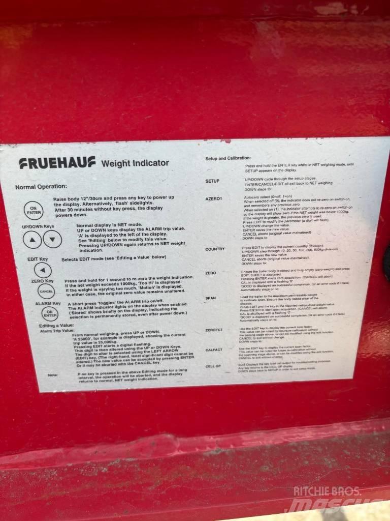 Fruehauf Halfpipe 自卸半挂车