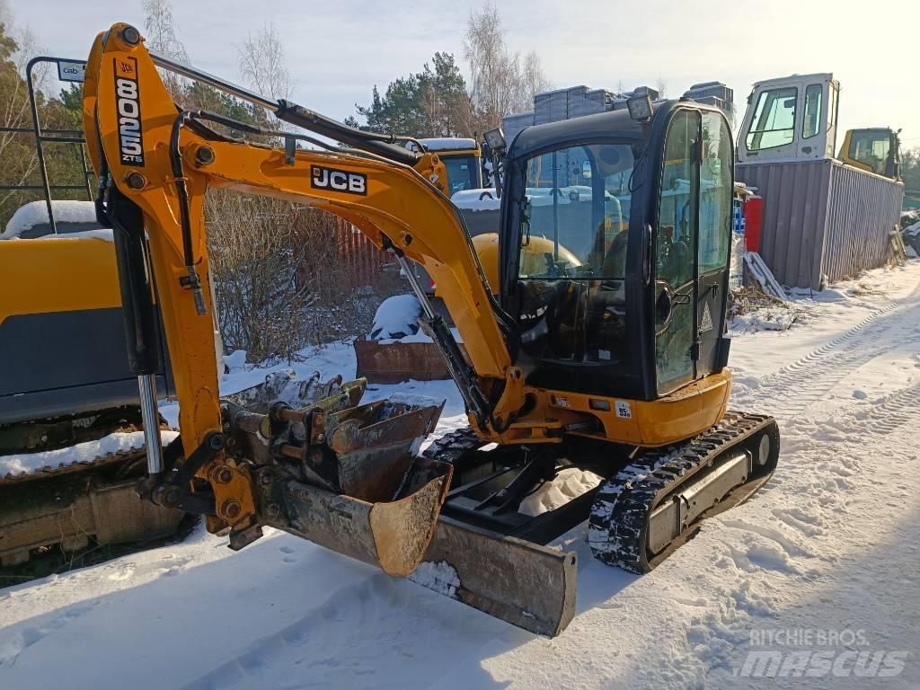 JCB 8025 ZTS 履带挖掘机