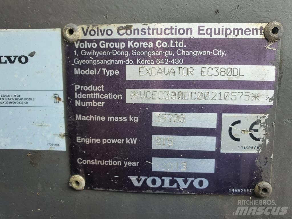 Volvo EC 380 D L 履带挖掘机