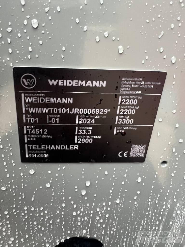 Weidemann 4512 电动叉车