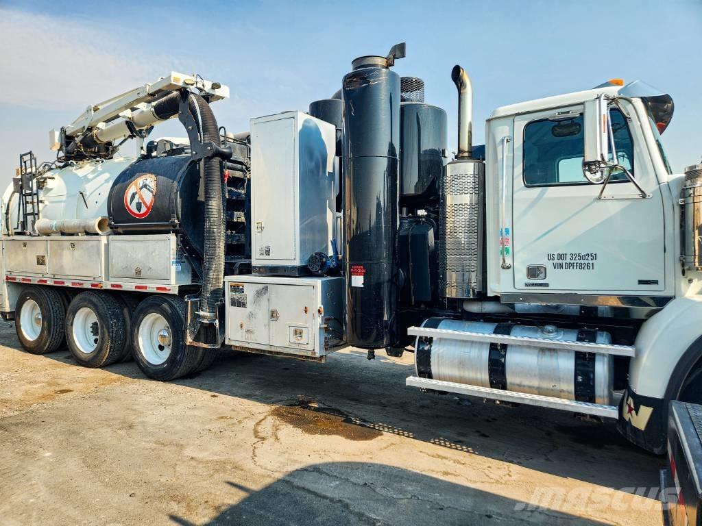 Western Star 4900 SB 组合/真空油槽车