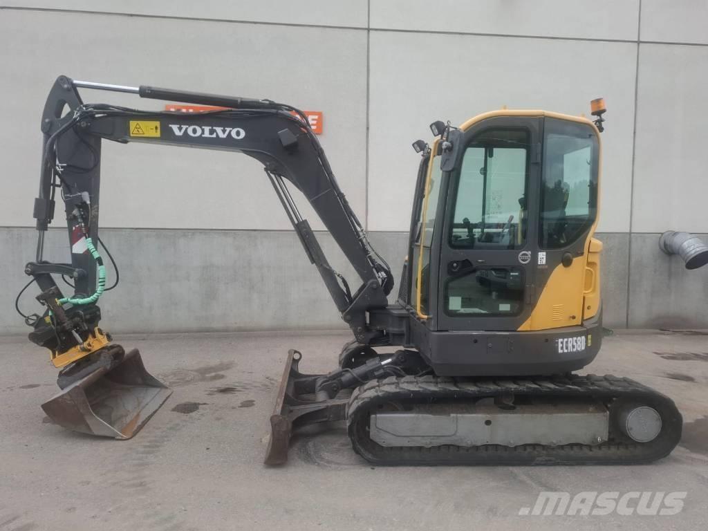 Volvo ECR 58 D 小型挖掘机