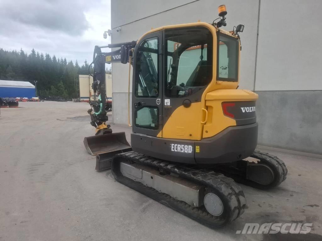 Volvo ECR 58 D 小型挖掘机