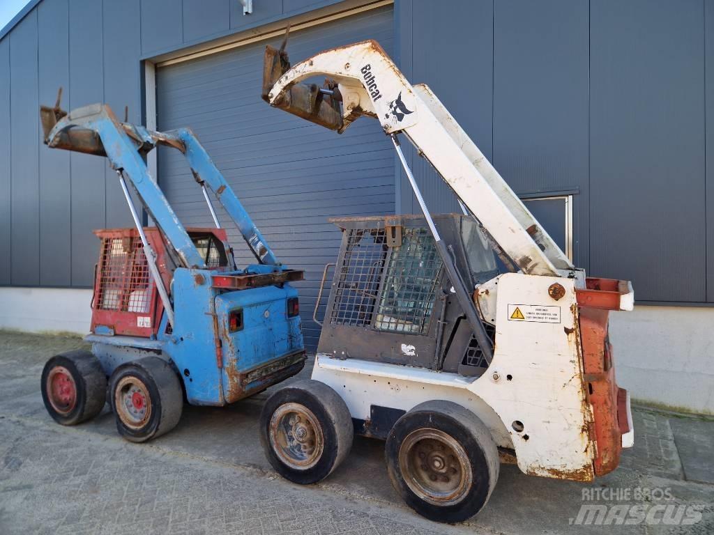 Bobcat 763 H.  2x 滑移装载机