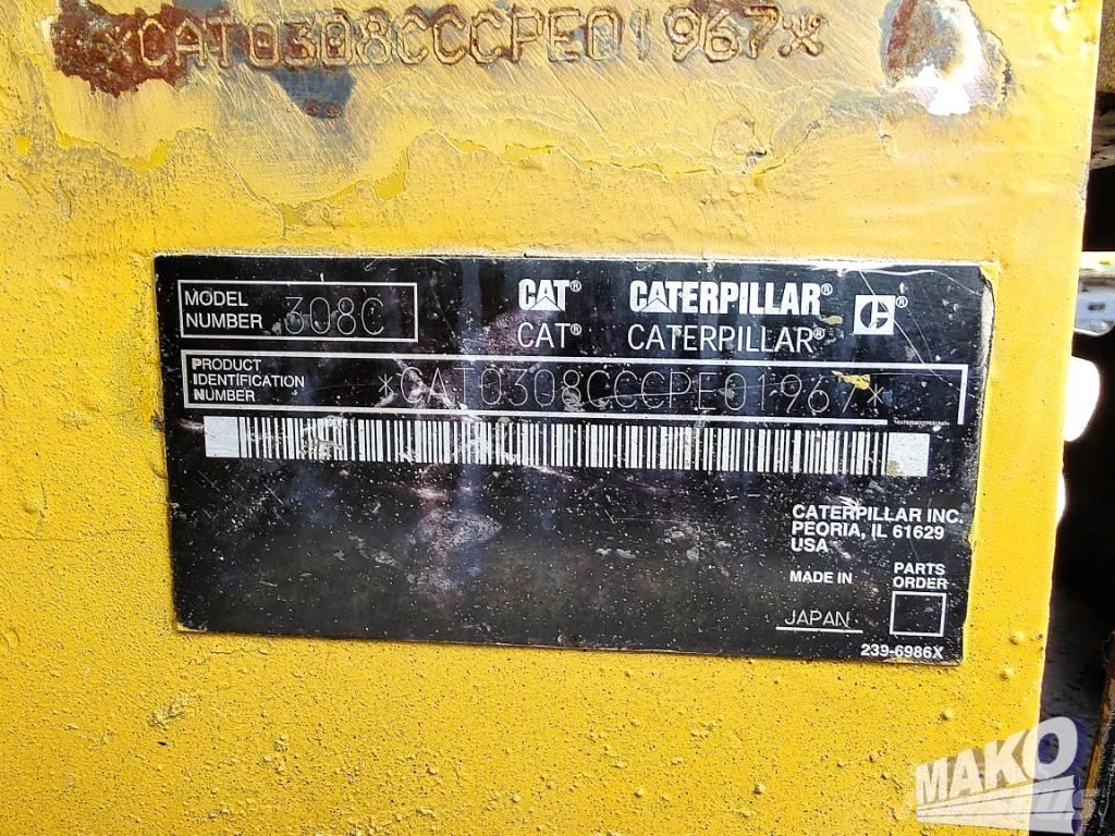 CAT 308 C 履带挖掘机
