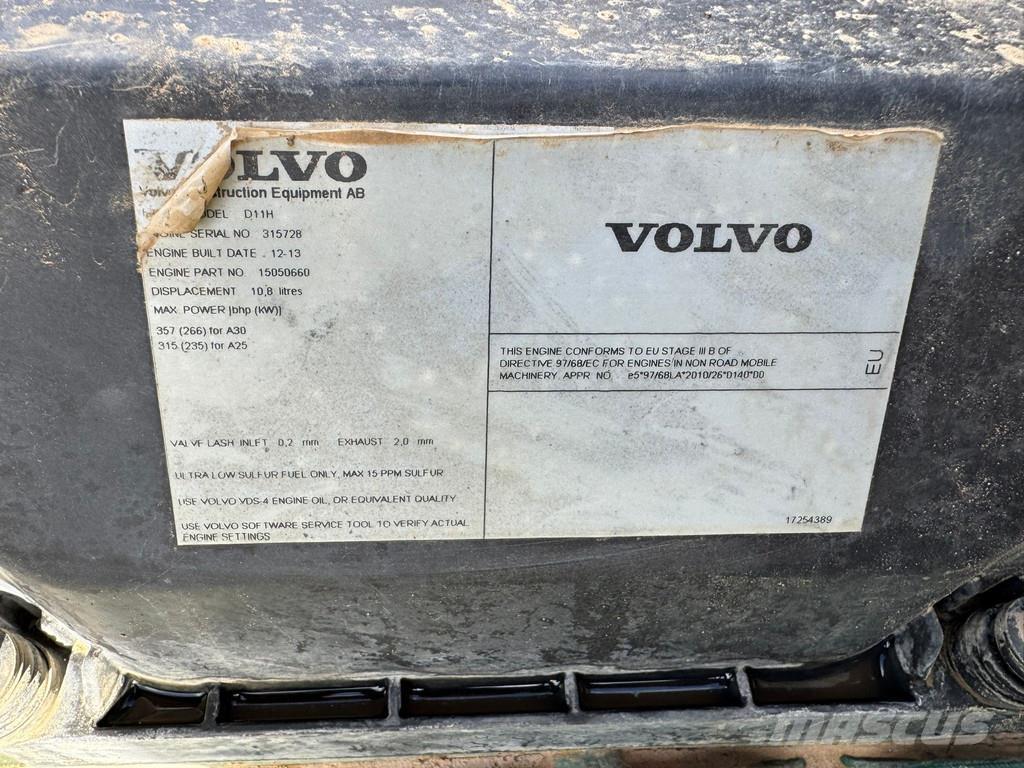Volvo A30F 铰接式自卸车