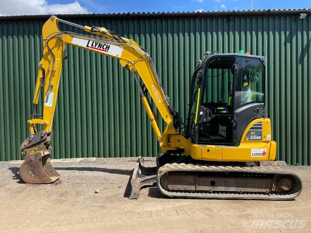 Komatsu PC 55 MR-5E0 小型挖掘机