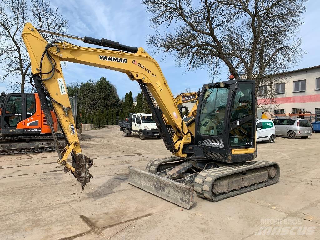 Yanmar Vio 80-1A 中型挖掘机