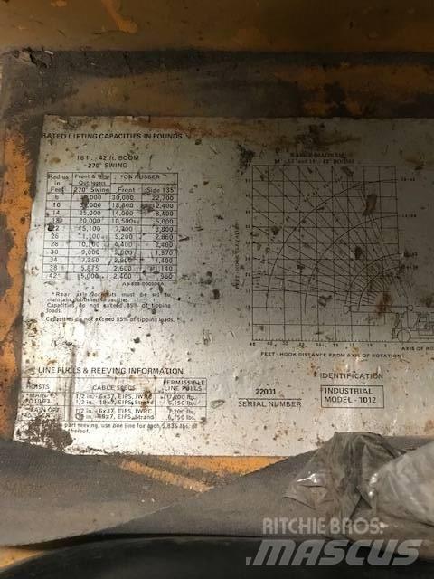 Grove IND 1012 轻小型起重机