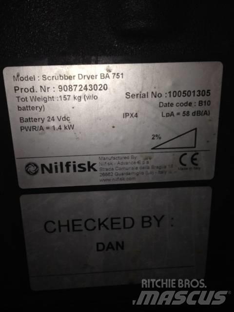 Nilfisk BA 751 组合式清洁洗涤机