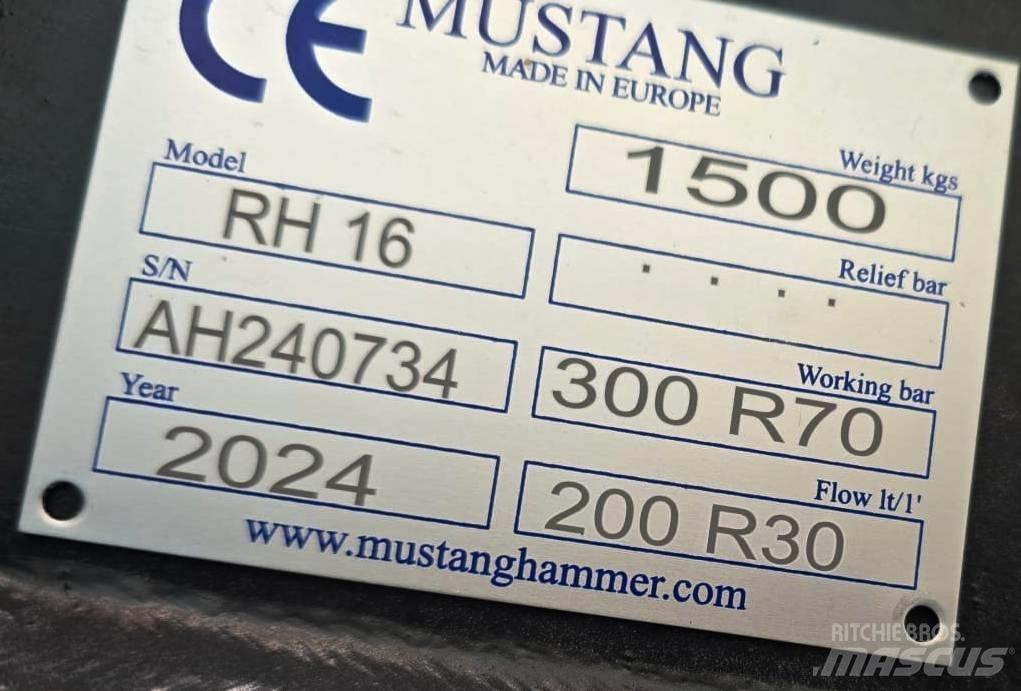 Mustang RH16 木材削片机