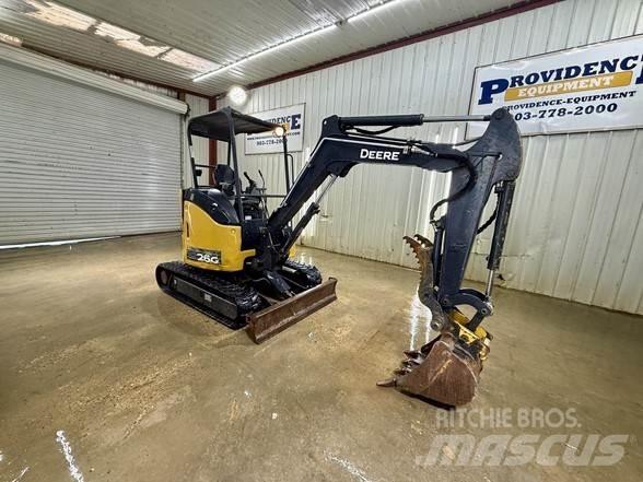 John Deere 26G 小型挖掘机