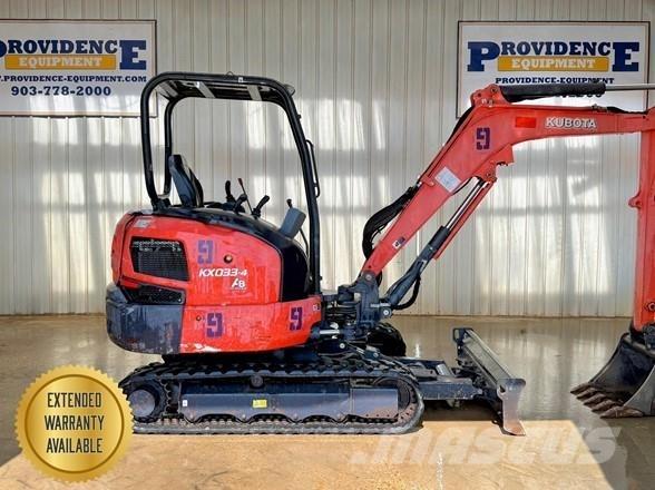 Kubota KX033-4 小型挖掘机