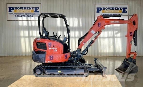 Kubota KX033-4 小型挖掘机