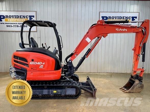 Kubota KX040-4 小型挖掘机