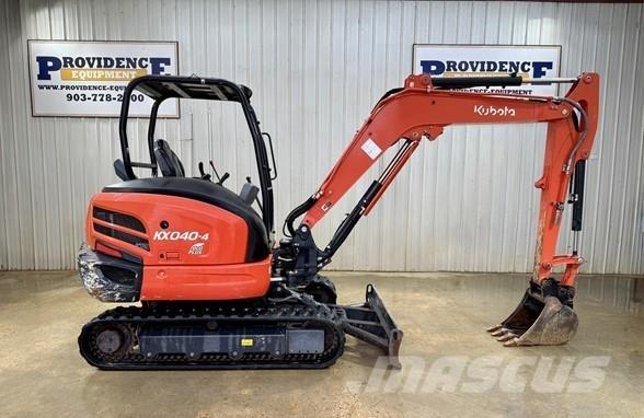Kubota KX040-4 小型挖掘机