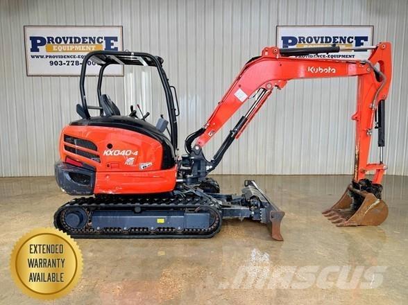 Kubota KX040-4 小型挖掘机