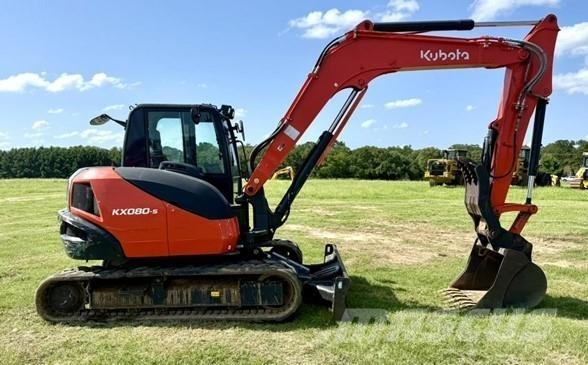 Kubota KX080-5 履带挖掘机