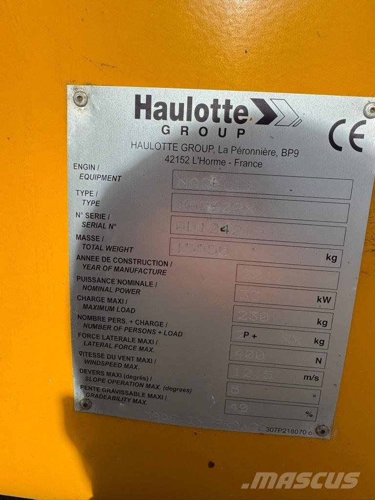 Haulotte HA 260 PX 曲臂高空工作平台