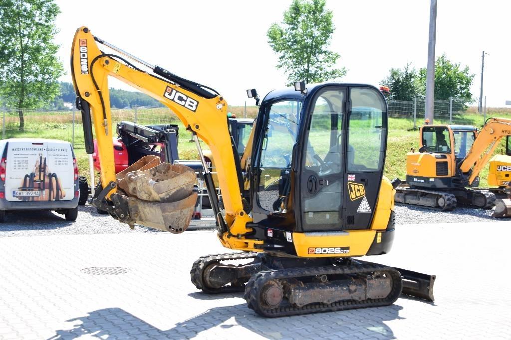 JCB 8026 CTS 小型挖掘机