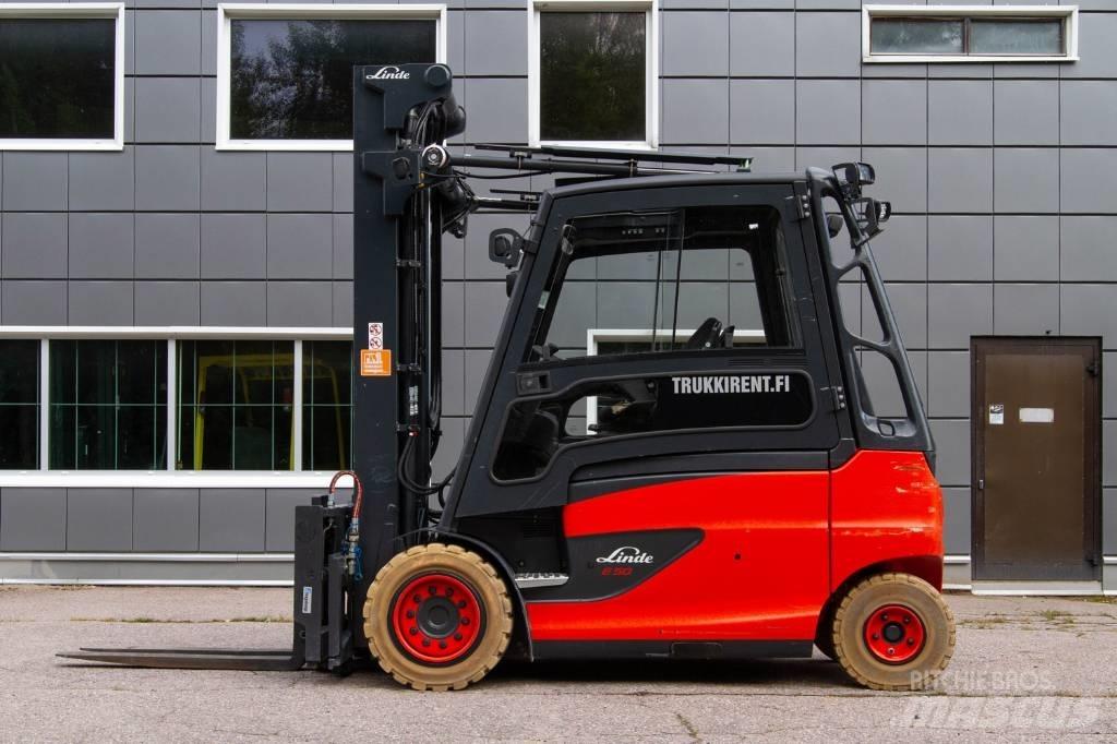 Linde E50HL-01 电动叉车