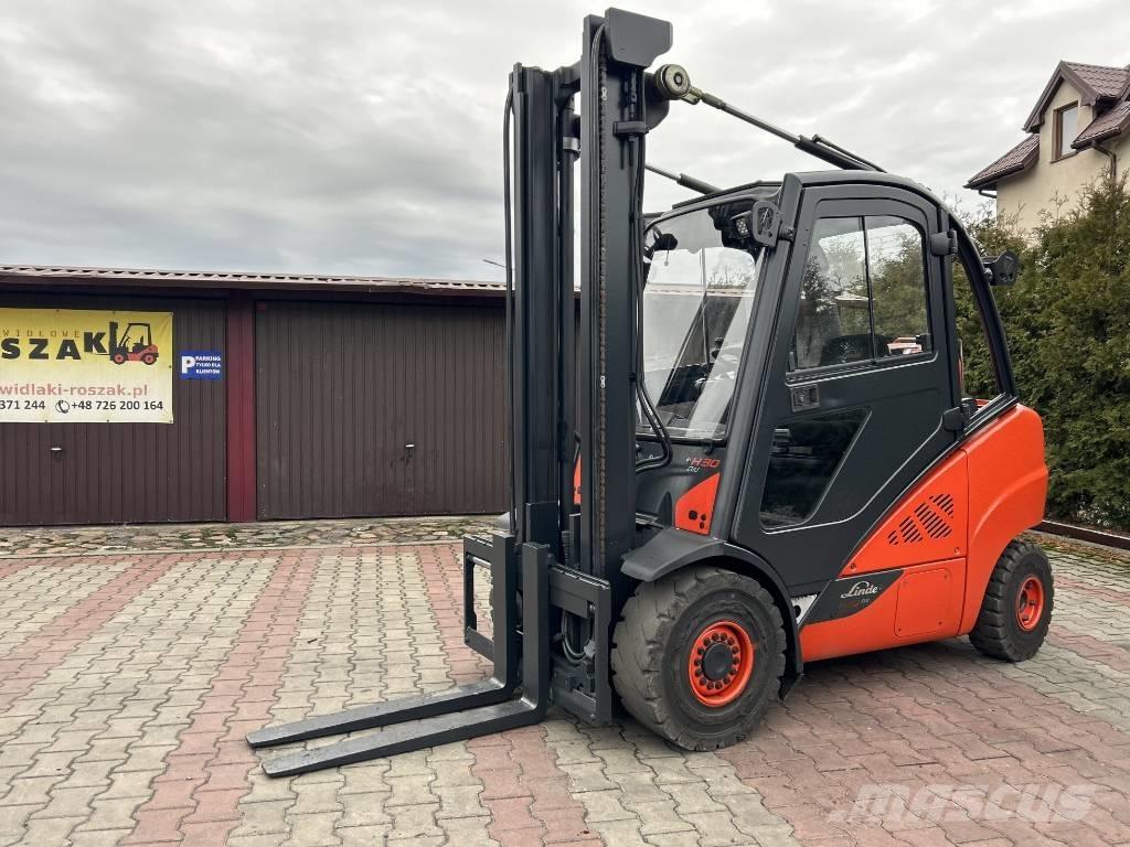 Linde H30T-02 天然气叉车