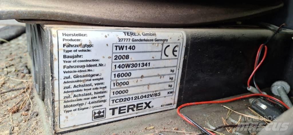 Terex TW 140 轮式挖掘机