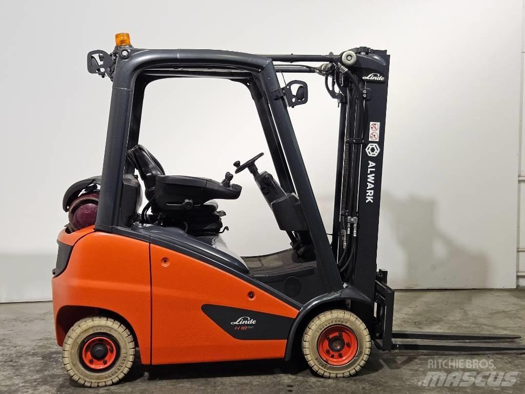 Linde H18T 天然气叉车