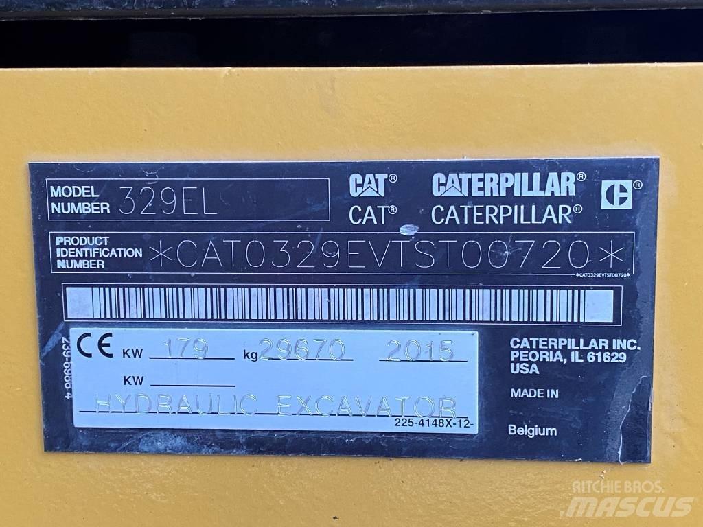 CAT 329 EL 履带挖掘机