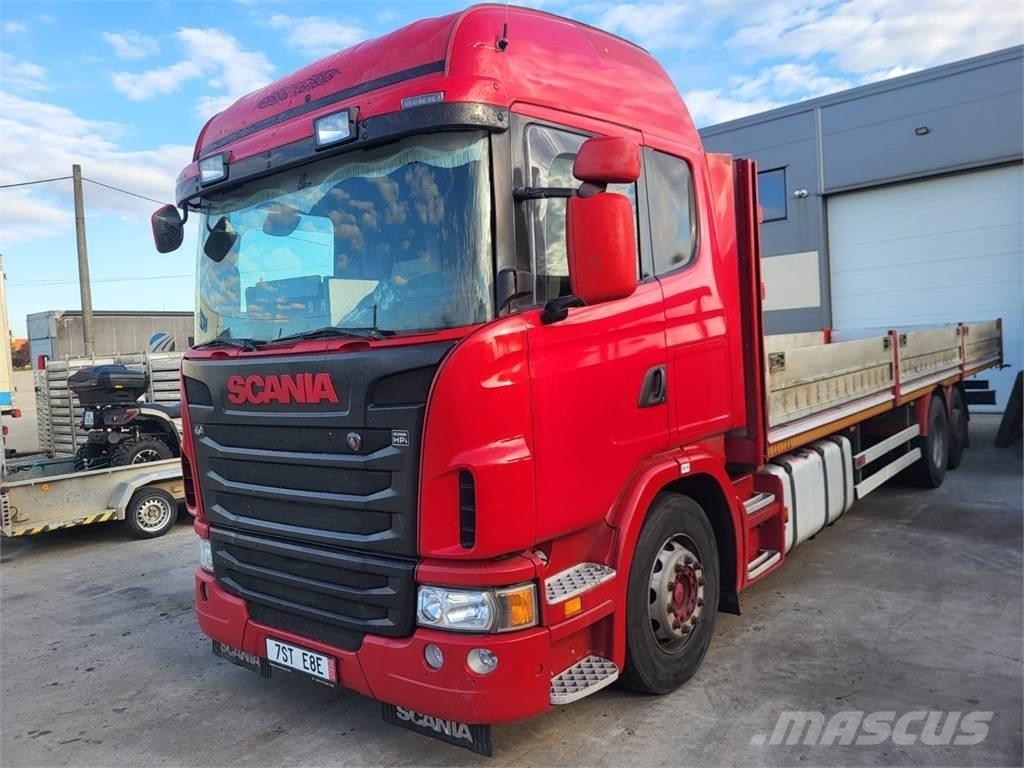 Scania G420 LB 6X2 平板栏板货车