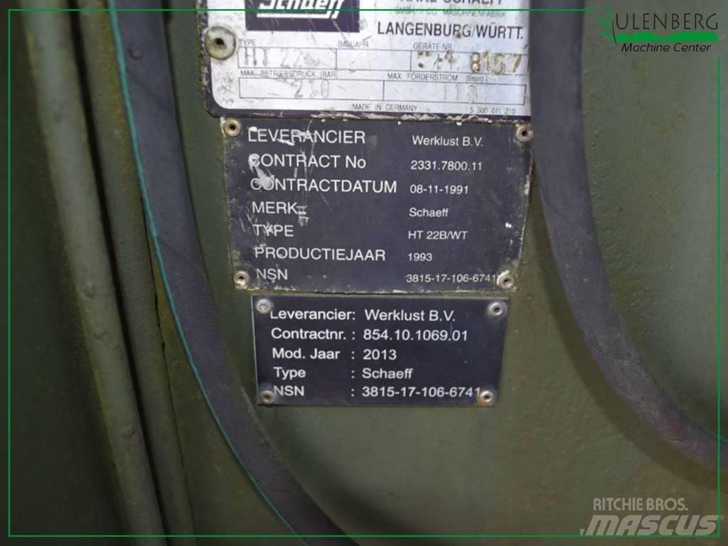 Schaeff HT22B/WT 特种挖掘机
