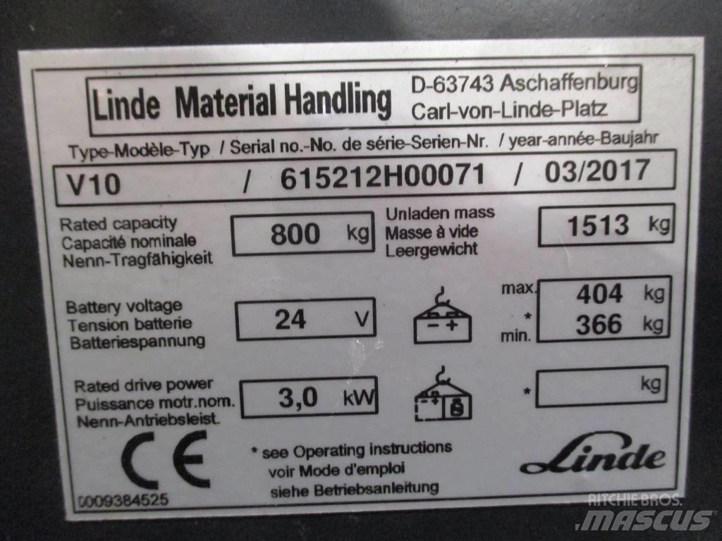 Linde V 10 高举式装载机