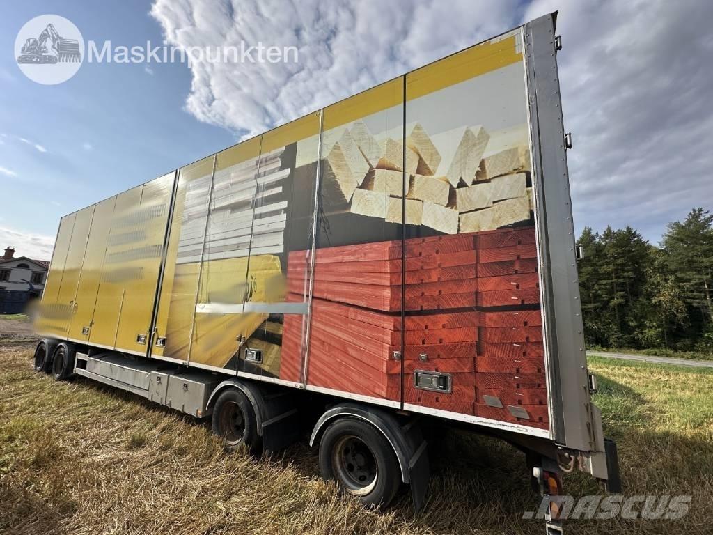Närko D4ZW13L62 厢式拖车