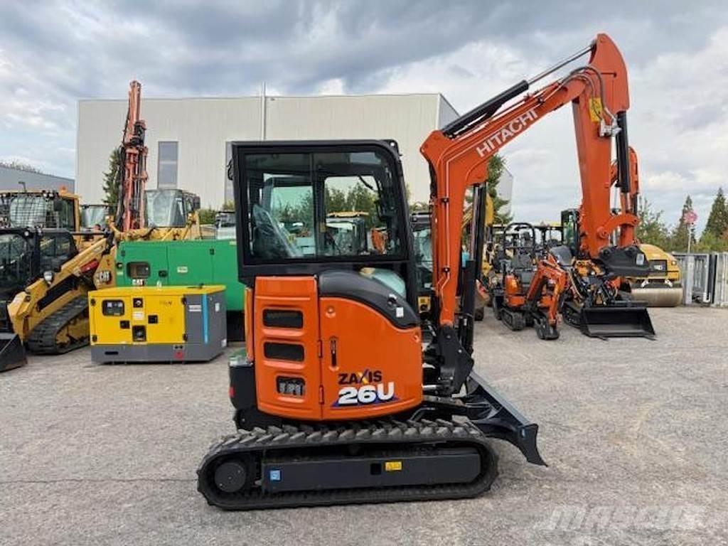 Hitachi ZX26 U-6 小型挖掘机