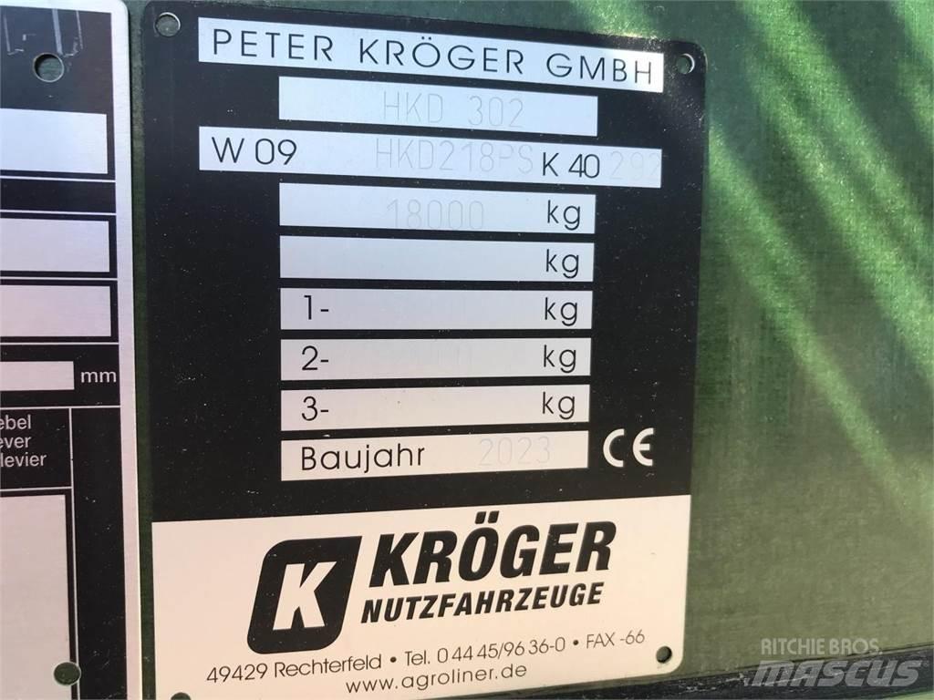 Kröger HKD 302 自卸拖车