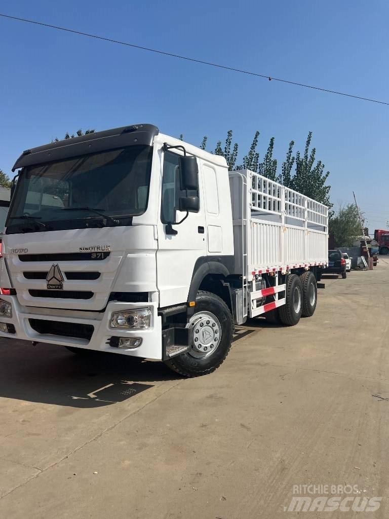 Howo 371 平板栏板货车