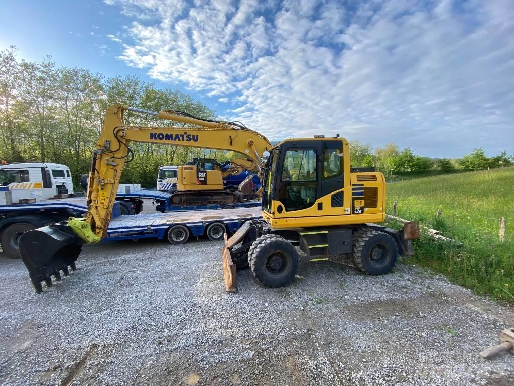 Komatsu PW 148 轮式挖掘机
