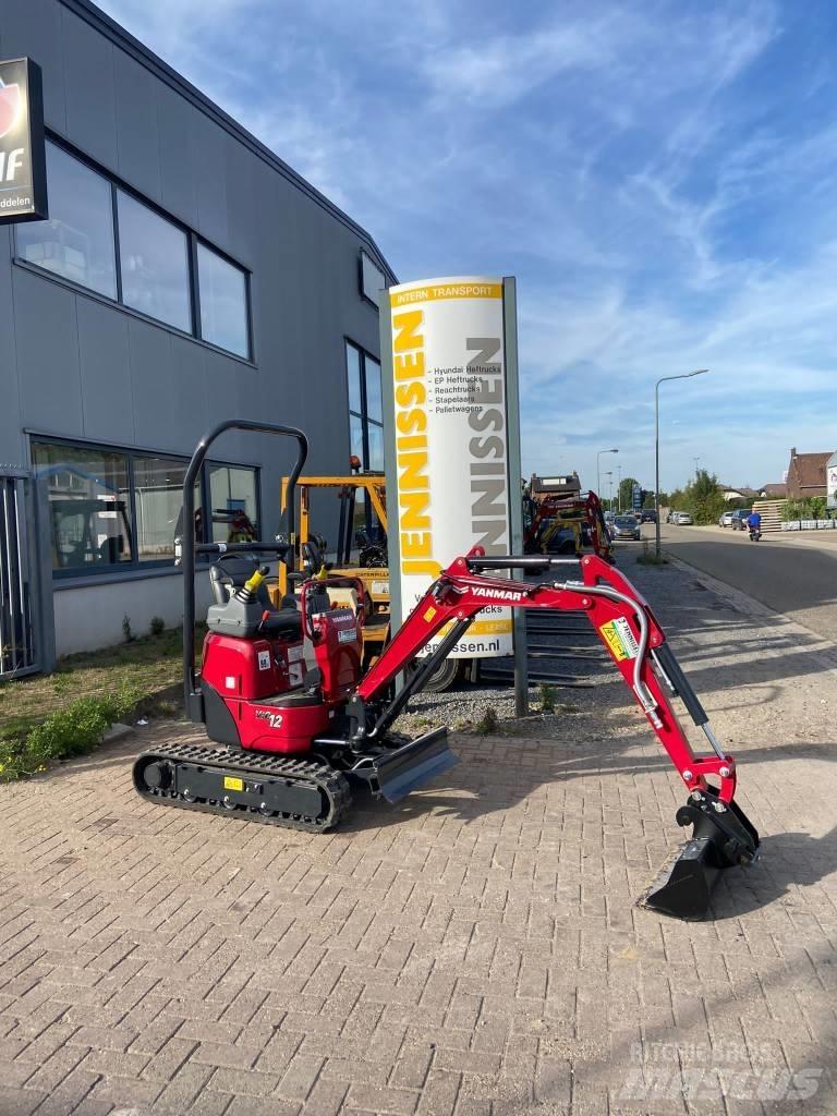 Yanmar Vio 12-2A 前装载和挖掘机