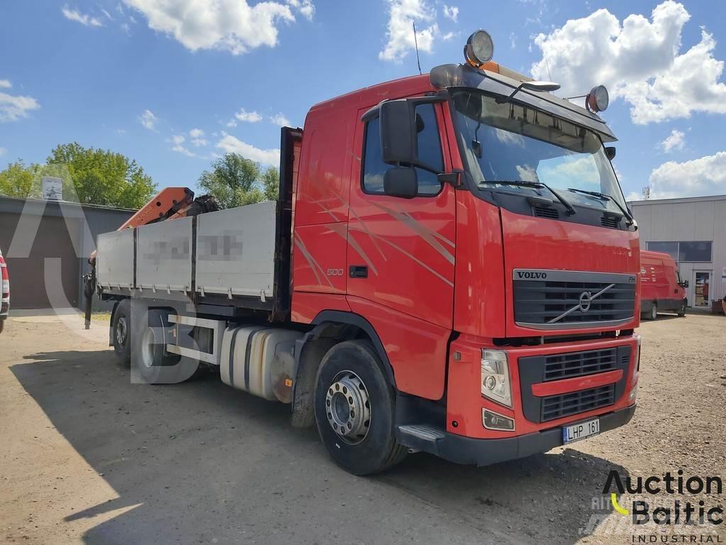 Volvo FH500 平板栏板货车