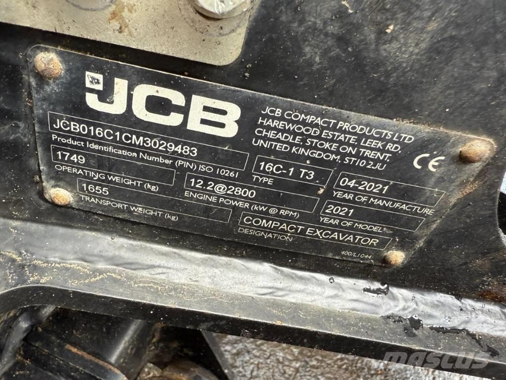 JCB 16 C-1 小型挖掘机
