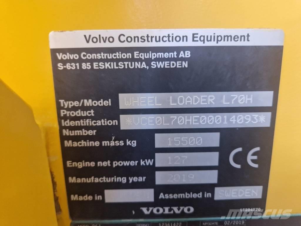 Volvo L 70 H 轮式装载机